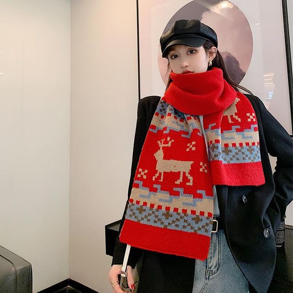 2020 autumn winter christmas scarf women warm thick knitted wool neck scarves wrap female long shawl xmas, Blue;gray
2020 autumn winter christmas scarf women warm thick knitted wool neck scarves wrap female long shawl xmas, Blue;gray