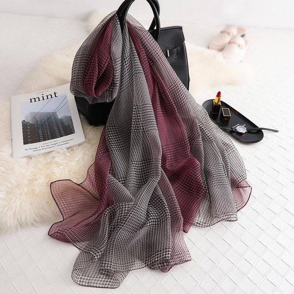 2020 spring summer women scarf houndstooth print big size shawls and wraps for lady silk scarves beach stoles foulard1, Blue;gray
2020 spring summer women scarf houndstooth print big size shawls and wraps for lady silk scarves beach stoles foulard1, Blue;gray