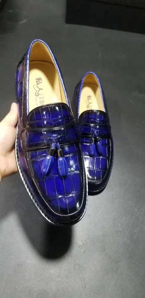 dress shoes luxury quality ly design genuine real crocodile belly high glossy shinny skin 2 mixed colors men business shoe, Black
dress shoes luxury quality ly design genuine real crocodile belly high glossy shinny skin 2 mixed colors men business shoe, Black