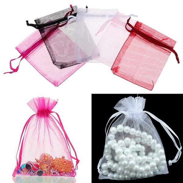 100 pcs/bag organza gift bags jewelry candy bag wedding favors bags mesh gift pouches container organizer party supply
100 pcs/bag organza gift bags jewelry candy bag wedding favors bags mesh gift pouches container organizer party supply