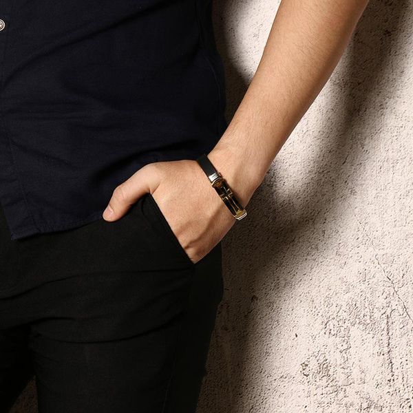2019 2017 fashion gold black cross silicone bracelet titanium steel cross bracelet bangles for men 2019 2017 sqclxp new_dhbest, Golden;silver
2019 2017 fashion gold black cross silicone bracelet titanium steel cross bracelet bangles for men 2019 2017 sqclxp new_dhbest, Golden;silver