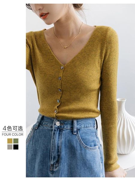 women's knits & tees sweater cardigan women's 2021 autumn and winter thin long sleeve v-neck bottoming, White
women's knits & tees sweater cardigan women's 2021 autumn and winter thin long sleeve v-neck bottoming, White
