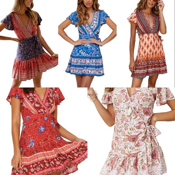 2021 floral female midi beach for holiday short sleeve loose dress party femme robe e8a1, Black;gray
2021 floral female midi beach for holiday short sleeve loose dress party femme robe e8a1, Black;gray