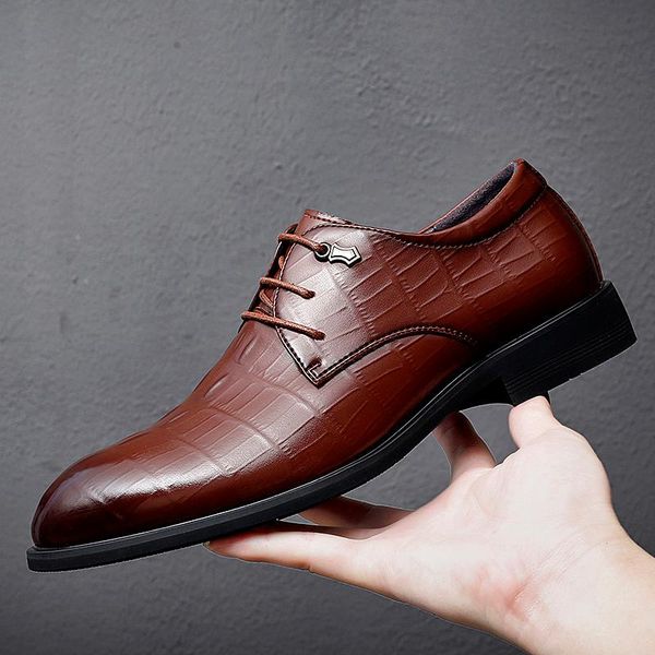 men business casual dress shoe banquet classic mens leather shoes vintage oxford shoes men lace up office shoe for, Black
men business casual dress shoe banquet classic mens leather shoes vintage oxford shoes men lace up office shoe for, Black