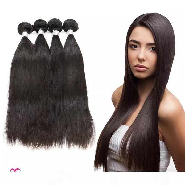 human hair extensions brazilian hair straight unprocessed virgin hair weave bundles natural color 4 bundles 400g can be dyed can be permed, Black
human hair extensions brazilian hair straight unprocessed virgin hair weave bundles natural color 4 bundles 400g can be dyed can be permed, Black