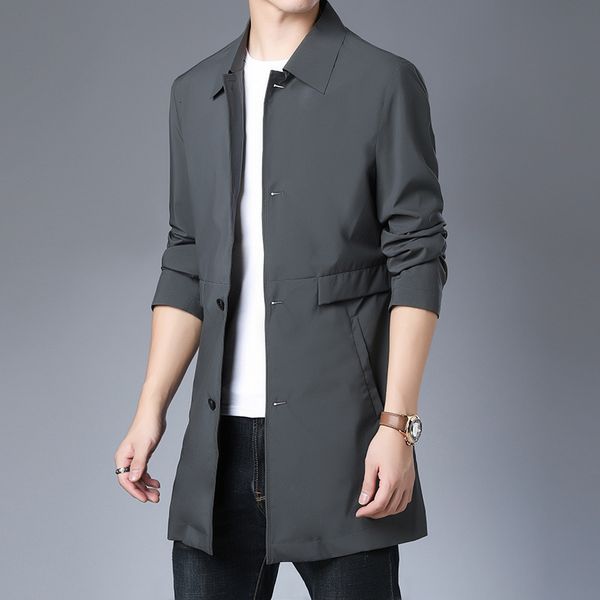 autumn windbreaker new youth korean version lapel button shirt thin fashion men's coat, Tan;black
autumn windbreaker new youth korean version lapel button shirt thin fashion men's coat, Tan;black