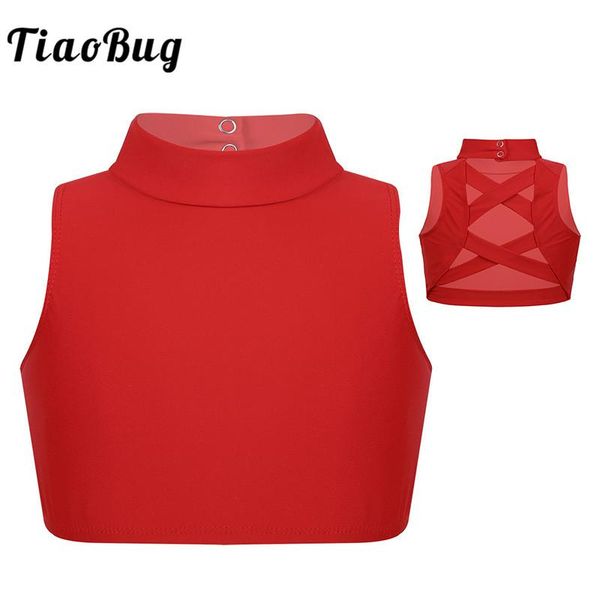 stage wear tiaobug kids teens sleeveless ballet workout gymnastics short dance girls strappy back crop costume, Black;red
stage wear tiaobug kids teens sleeveless ballet workout gymnastics short dance girls strappy back crop costume, Black;red