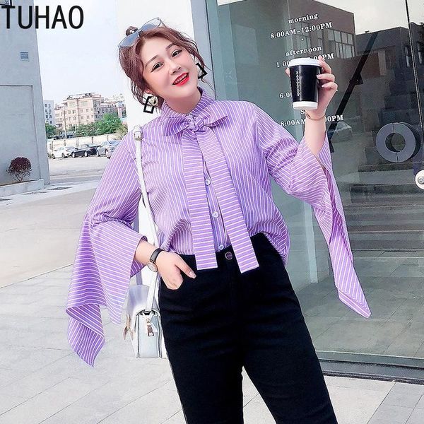 tuhao 2020 spring women streetwear style blouses striped loose oversized plus size 2xl 3xl blouse shirt ladies femme wm211, White
tuhao 2020 spring women streetwear style blouses striped loose oversized plus size 2xl 3xl blouse shirt ladies femme wm211, White