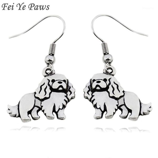 fei ye paws 2020 new design lovely cavalier king charles spaniel dog pet drop earrings long earrings for women girls gift box1, Silver
fei ye paws 2020 new design lovely cavalier king charles spaniel dog pet drop earrings long earrings for women girls gift box1, Silver