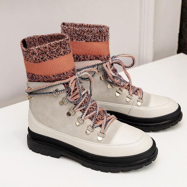mezereon women boots leather woman shoes 2 cm heels riding boots streetwear patchwork shoes womens female warm winter, Black
mezereon women boots leather woman shoes 2 cm heels riding boots streetwear patchwork shoes womens female warm winter, Black