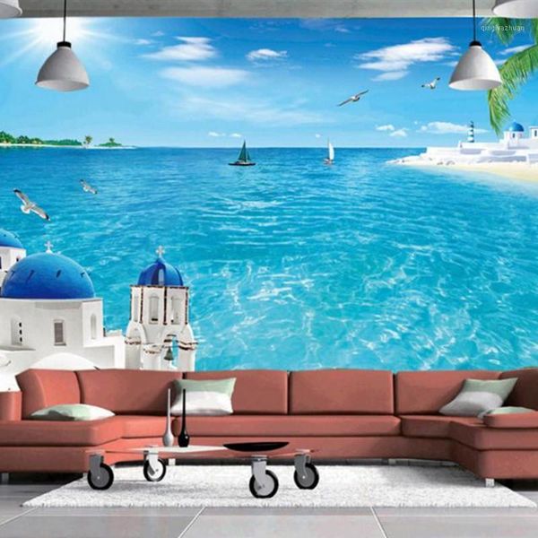 custom large wallpapers stereoscopic 3d landscape murals santorini p blue sea tree walls papers home decor for living room1
custom large wallpapers stereoscopic 3d landscape murals santorini p blue sea tree walls papers home decor for living room1