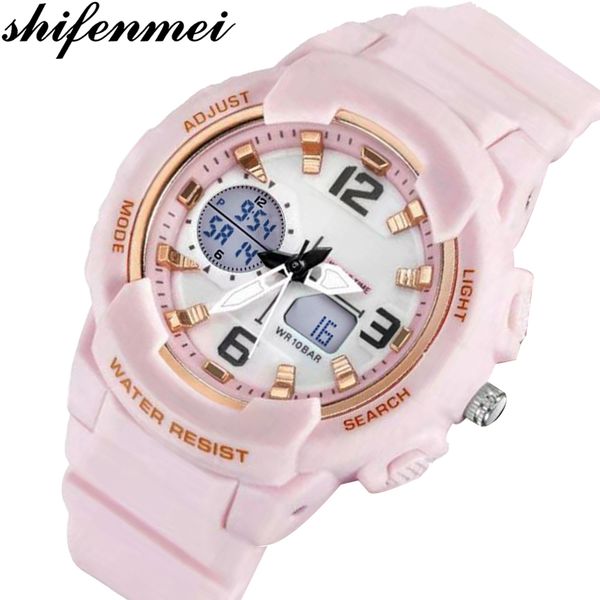 shifenmei women watch sports quartz clock woman watches 2020 brand luxury led digital waterproof pink wristwatch zegarek meskiq0108, Slivery;brown
shifenmei women watch sports quartz clock woman watches 2020 brand luxury led digital waterproof pink wristwatch zegarek meskiq0108, Slivery;brown