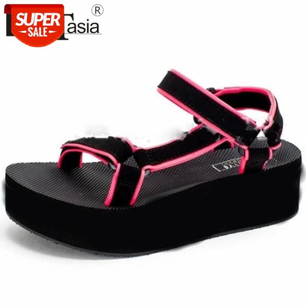doratasia brand new wholesale lady mixed color sandals casual beach sandals women platform buckle strap wedges shoes woman #ug1w, Black
doratasia brand new wholesale lady mixed color sandals casual beach sandals women platform buckle strap wedges shoes woman #ug1w, Black