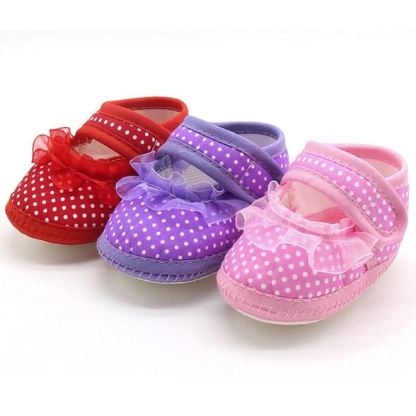 lovely newborn infant baby dot lace girls soft sole prewalker warm casual flats single shoes round toe flats toddler shoes#60
lovely newborn infant baby dot lace girls soft sole prewalker warm casual flats single shoes round toe flats toddler shoes#60
