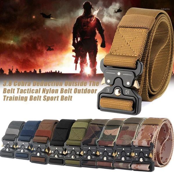 waist support men's belt tactical army hunting outdoor nylon training sports protection1, Black;gray
waist support men's belt tactical army hunting outdoor nylon training sports protection1, Black;gray