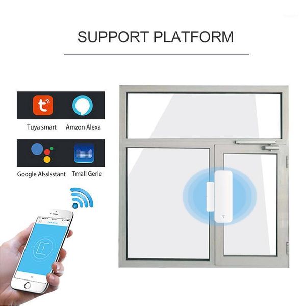tuya smart wifi door and window sensor door open / closed detectors alexa compatible tuya/smart life app home security alarm1
tuya smart wifi door and window sensor door open / closed detectors alexa compatible tuya/smart life app home security alarm1