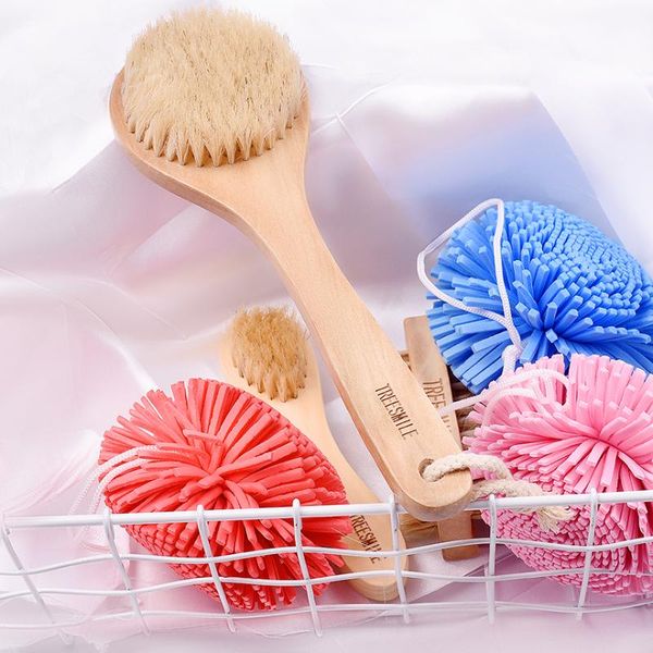 bath brushes, sponges & scrubbers natural bristle brush exfoliating scrub long handle wooden brushes wash scrubber body massage s9 dis10
bath brushes, sponges & scrubbers natural bristle brush exfoliating scrub long handle wooden brushes wash scrubber body massage s9 dis10