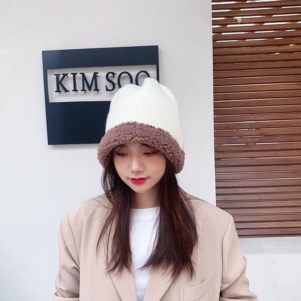 beanie/skull caps classic autumn winter berber fleece youth female patch work ease match daily thick warm fashion casual knitted beanie hat, Blue;gray
beanie/skull caps classic autumn winter berber fleece youth female patch work ease match daily thick warm fashion casual knitted beanie hat, Blue;gray