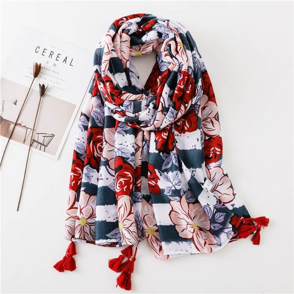 scarves 2021 autumn print silk lady cotton and linen scarf ethnic style seaside colour flower shawls summer beach towel, Blue;gray
scarves 2021 autumn print silk lady cotton and linen scarf ethnic style seaside colour flower shawls summer beach towel, Blue;gray