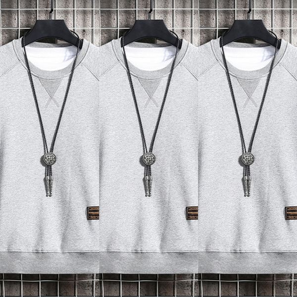 cwo45 2020 korean t-shirt round neck sweater trend fashion brand ins new version youth men's versatile long sleeve t-shirt autumn sweat, Black
cwo45 2020 korean t-shirt round neck sweater trend fashion brand ins new version youth men's versatile long sleeve t-shirt autumn sweat, Black