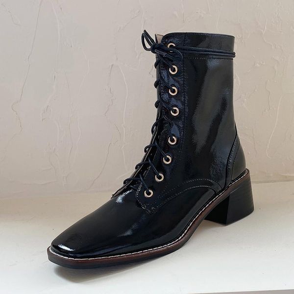 boots sklfgxzy autumn winter genuine leather female women ankle fashion high heels head layer cowhide women's shoes, Black
boots sklfgxzy autumn winter genuine leather female women ankle fashion high heels head layer cowhide women's shoes, Black