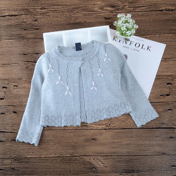 gray sweet spring baby girl jacket outerwear coat thin cotton cardigan sweater 3 6 9 12 18 24 month infant toddler cloth 205020 1029, Blue;gray
gray sweet spring baby girl jacket outerwear coat thin cotton cardigan sweater 3 6 9 12 18 24 month infant toddler cloth 205020 1029, Blue;gray
