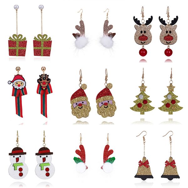newsnowman / cartoon bell santa claus elk felt fabric earrings for women christmas carnival party gift
newsnowman / cartoon bell santa claus elk felt fabric earrings for women christmas carnival party gift