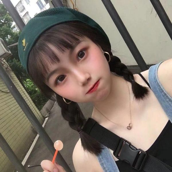 berets 2021 carrot embroidery breathable beret hat female summer japanese solid color retro cap forward french sl-07, Blue;gray
berets 2021 carrot embroidery breathable beret hat female summer japanese solid color retro cap forward french sl-07, Blue;gray