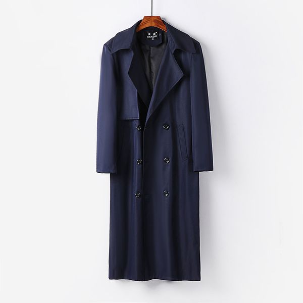autumn winter new large lapel windbreaker medium and long korean fashion handsome over the knee spring coat men's, Tan;black
autumn winter new large lapel windbreaker medium and long korean fashion handsome over the knee spring coat men's, Tan;black