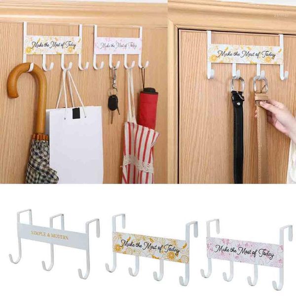 hooks & rails 2021 metal hanger storage holder over-the-door hook rack hanging coat hat towel bag household black white1
hooks & rails 2021 metal hanger storage holder over-the-door hook rack hanging coat hat towel bag household black white1