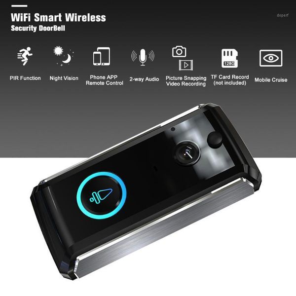 wireless video doorbell camera wifi 1080p doorbell home security camera cloud service ir night vision pir motion detection1
wireless video doorbell camera wifi 1080p doorbell home security camera cloud service ir night vision pir motion detection1
