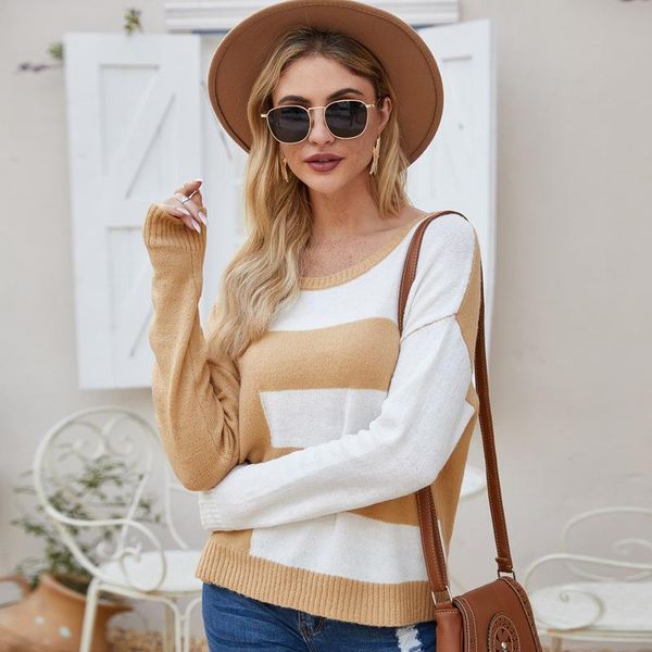 2020 autumn women's new oversize slim causal commute fashion round neck sweater shirt, White;black
2020 autumn women's new oversize slim causal commute fashion round neck sweater shirt, White;black