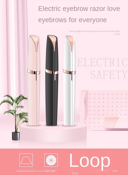 private logo rechargeable electric eyebrow trimmer epilator razor painless eyebrow hair remover for face lips and nose
private logo rechargeable electric eyebrow trimmer epilator razor painless eyebrow hair remover for face lips and nose