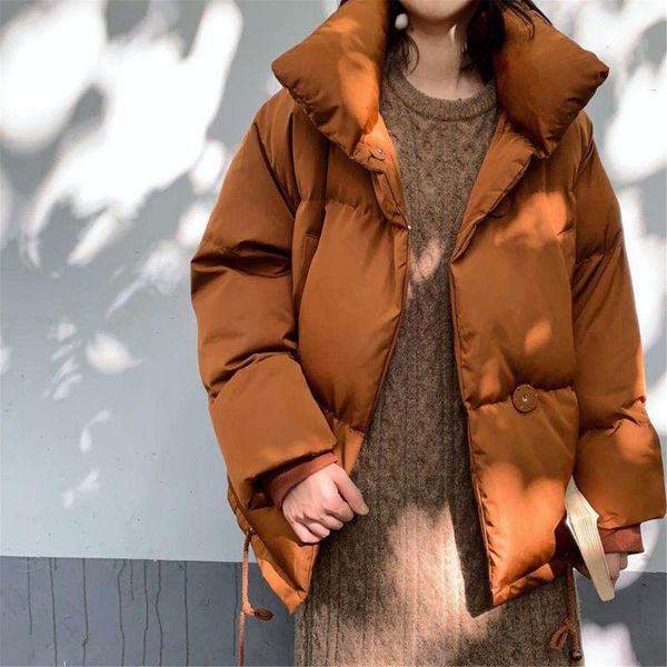 korean loose padded duvet bread coat is short and fashionable and versatile for women, cotton-padded jacket thick solid, Black
korean loose padded duvet bread coat is short and fashionable and versatile for women, cotton-padded jacket thick solid, Black