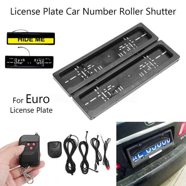 car euro russia hide device stealth shutter license plate holder frame car number roller protect cover
car euro russia hide device stealth shutter license plate holder frame car number roller protect cover