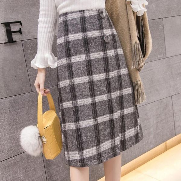 long vintage female chess high waist midi a-line korea elegant fashion casual office work lady skirt more size 6scg, Black
long vintage female chess high waist midi a-line korea elegant fashion casual office work lady skirt more size 6scg, Black