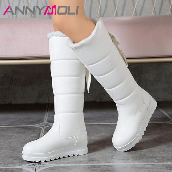 annymoli snow boots женщина плоская платформа колено высокие сапоги лук круглый toe длинные женские туфли теплый зимний белый красный большо, Black
annymoli snow boots женщина плоская платформа колено высокие сапоги лук круглый toe длинные женские туфли теплый зимний белый красный большо, Black