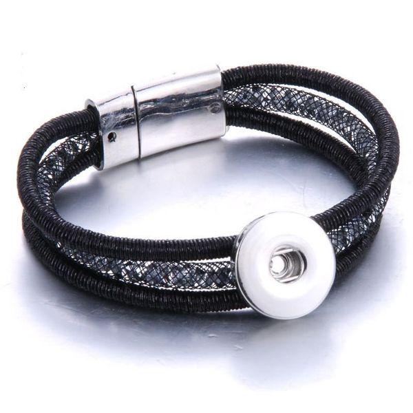 new magnet buckle 18mm snap button bracelet & bangle multi-turn leather rope bracelet fit 18mm diy snap button jllxtt, Golden;silver
new magnet buckle 18mm snap button bracelet & bangle multi-turn leather rope bracelet fit 18mm diy snap button jllxtt, Golden;silver