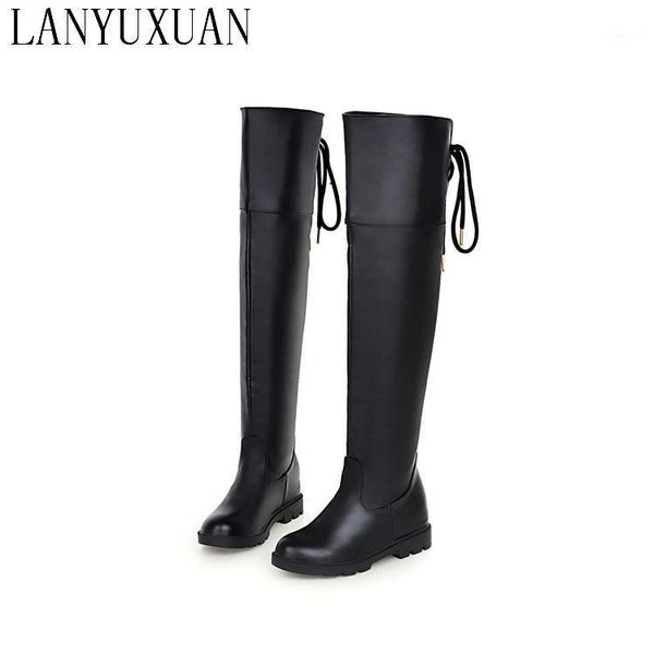 lanyuxuia winter boots big size 34-43 brand design patch color over the knee boots thick sole platform slim long autumn 8091, Black
lanyuxuia winter boots big size 34-43 brand design patch color over the knee boots thick sole platform slim long autumn 8091, Black