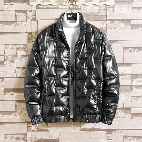 winter new bright face light thiened white down warm jaet men's sf888, Black 
winter new bright face light thiened white down warm jaet men's sf888, Black