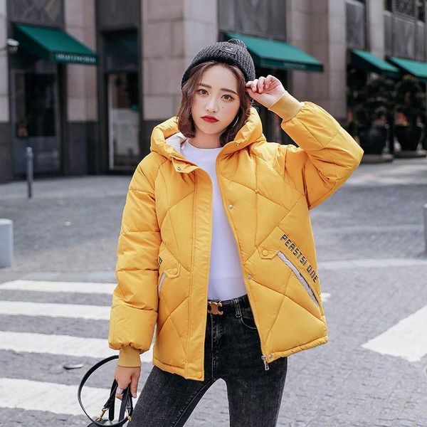 autumn winter warm cotton padded jacket women casual long sleeve korean short coats woman thick outwear female black parkas
autumn winter warm cotton padded jacket women casual long sleeve korean short coats woman thick outwear female black parkas