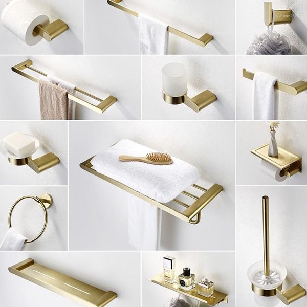 304 stainless steel brushed gold bathroom hardware set towle bar brush gold bathroom accessories toilet paper holder robe hooks1
304 stainless steel brushed gold bathroom hardware set towle bar brush gold bathroom accessories toilet paper holder robe hooks1