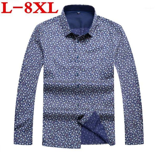 men's casual shirts plus 10xl 8xl 6xl spring autumn shirt social dress print slim fit long sleeve men clothes camisa masculina1, White;black
men's casual shirts plus 10xl 8xl 6xl spring autumn shirt social dress print slim fit long sleeve men clothes camisa masculina1, White;black
