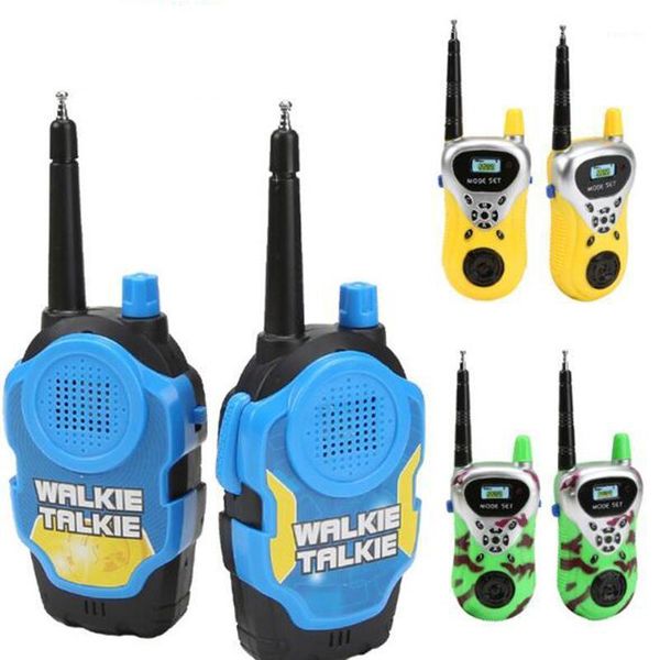 children's walkie-talkie toy 2 pack parent-child interactive walkie-talkie smart remote call outdoor toy radio comunicador1
children's walkie-talkie toy 2 pack parent-child interactive walkie-talkie smart remote call outdoor toy radio comunicador1