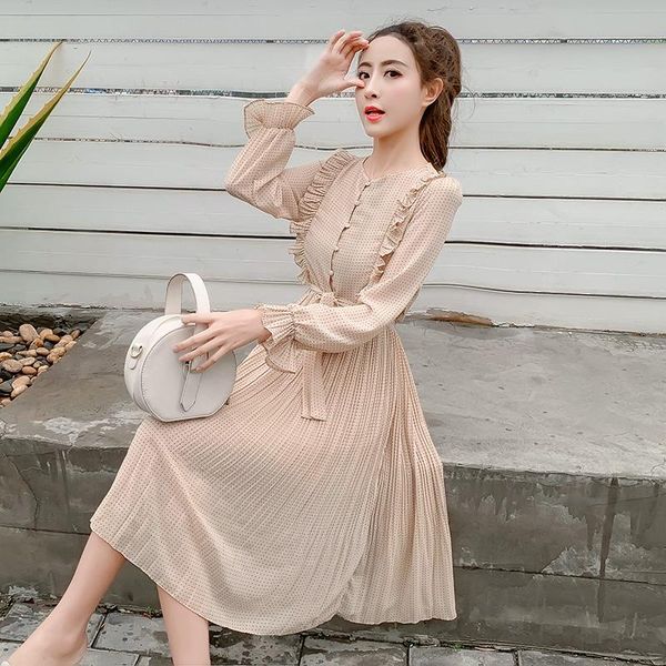 casual dresses for women black dress 2021 spring pleated dressed as a woman long elegant women's clothing slim vestidos tn1820, Black;gray
casual dresses for women black dress 2021 spring pleated dressed as a woman long elegant women's clothing slim vestidos tn1820, Black;gray