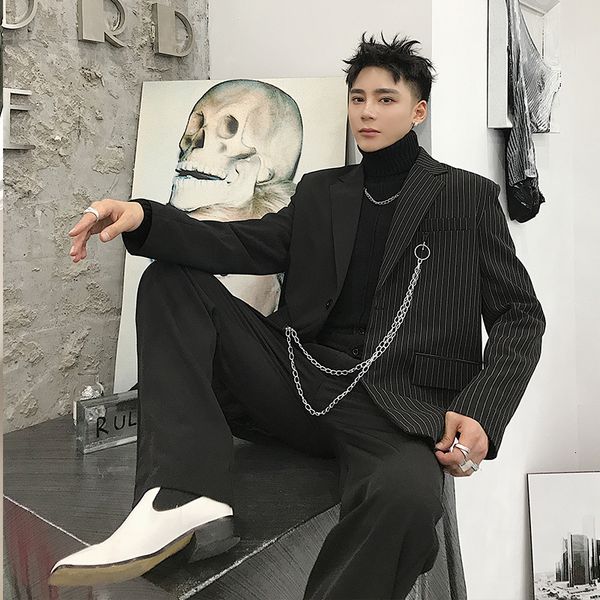 2021 s-6xl autumn new winter's popular male soon asymmetric fashion loose suit thick coat trend. 2laq, White;black
2021 s-6xl autumn new winter's popular male soon asymmetric fashion loose suit thick coat trend. 2laq, White;black
