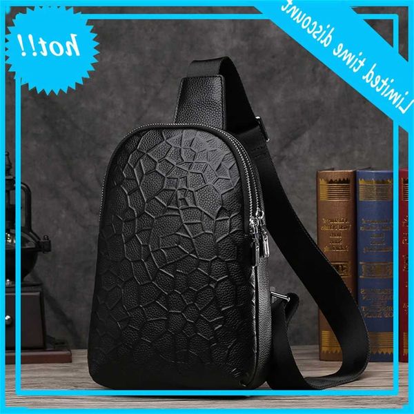 new style in spring and summer, leather, men's chest head layer, real bag, fashionable soft leather shoulder bag
new style in spring and summer, leather, men's chest head layer, real bag, fashionable soft leather shoulder bag