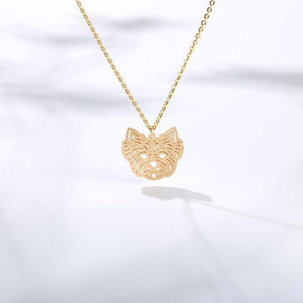 pendant necklaces cartoon creative puppy dog yorkshire terrier necklace stainless steel cute pets dogs & pendants jewelry for women, Silver
pendant necklaces cartoon creative puppy dog yorkshire terrier necklace stainless steel cute pets dogs & pendants jewelry for women, Silver