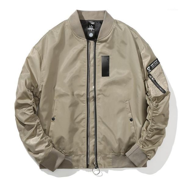 nxh bomber jacket men flight pilot coat baseball green hiphop harajuku streetwear windbreaker1, Black;brown
nxh bomber jacket men flight pilot coat baseball green hiphop harajuku streetwear windbreaker1, Black;brown