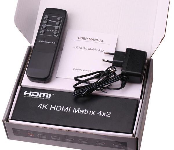 computer cables & connectors hd 4k 1080p matrix 4x2 4 in 2 out audio extractor edid spdif toslink 3.5mm jack switch splitter for ps4 pc stb
computer cables & connectors hd 4k 1080p matrix 4x2 4 in 2 out audio extractor edid spdif toslink 3.5mm jack switch splitter for ps4 pc stb